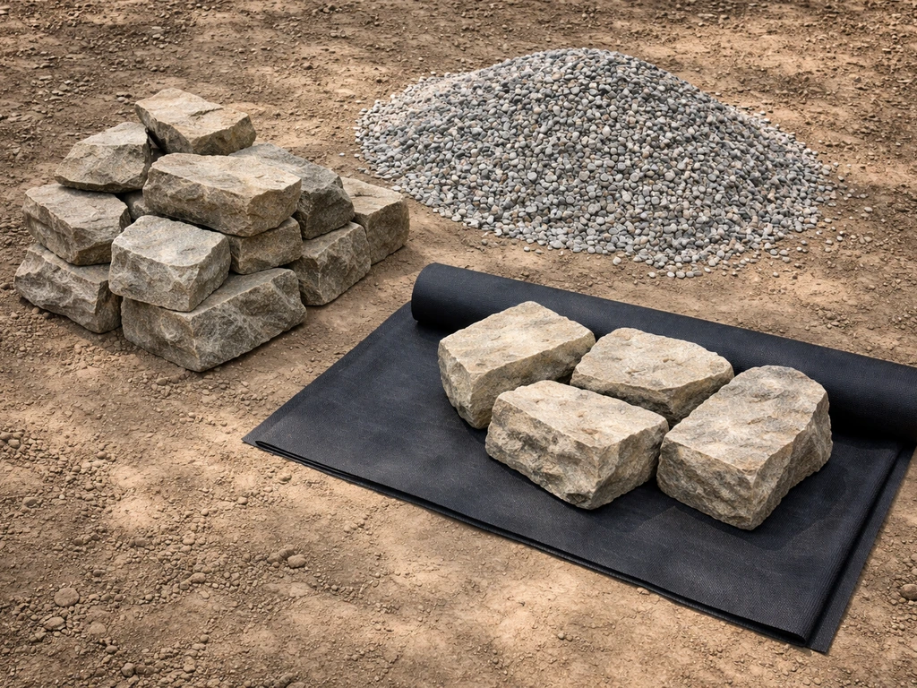 how to build retaining wall for patio