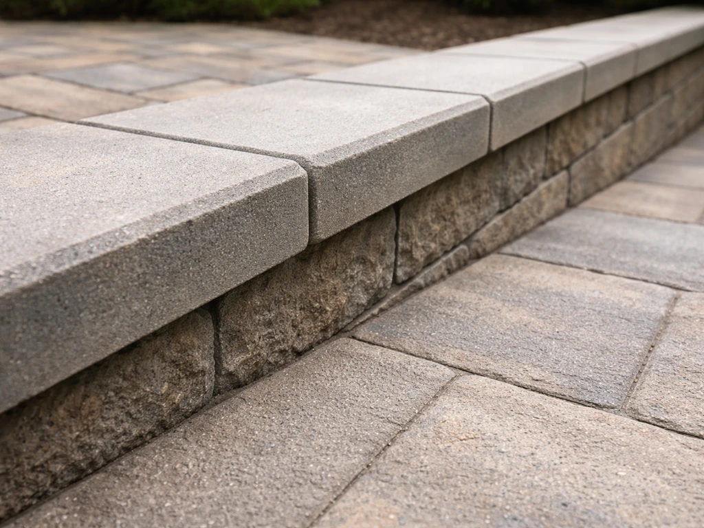 how to build patio with retaining wall