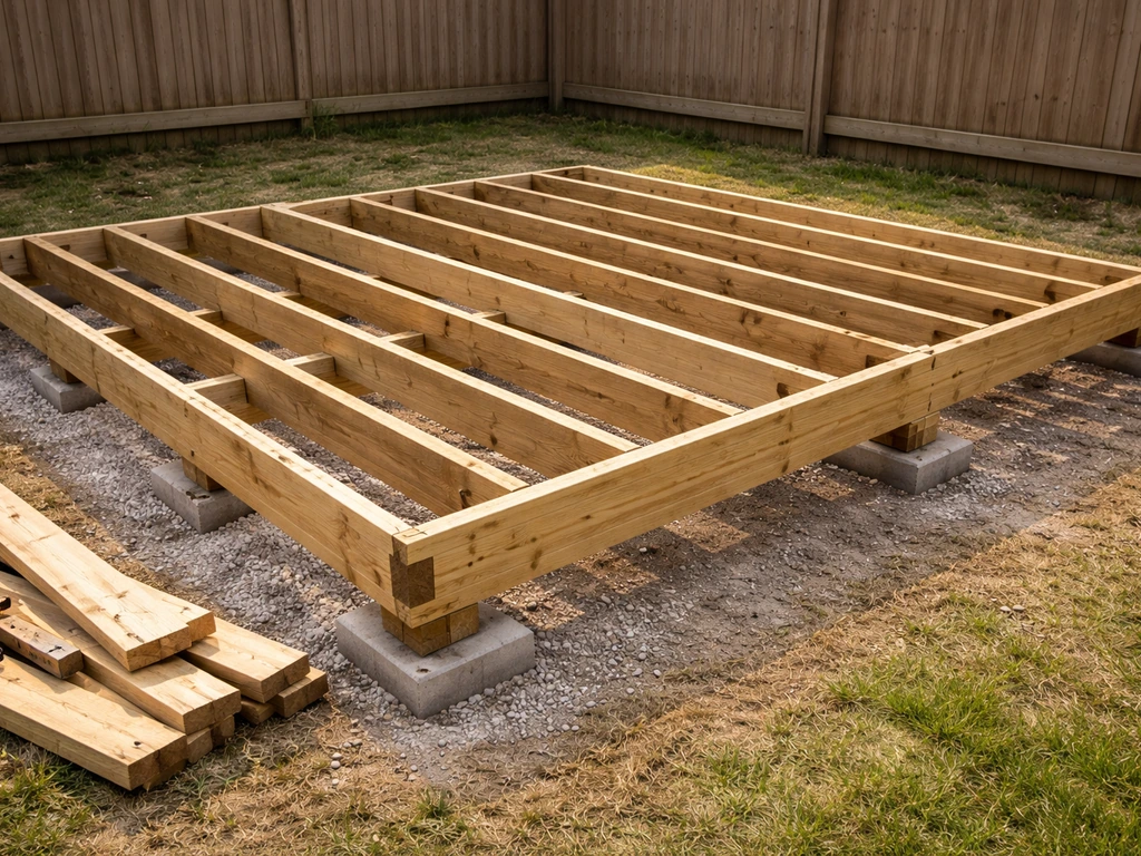 How to Build a Patio Deck With Wood Step by Step