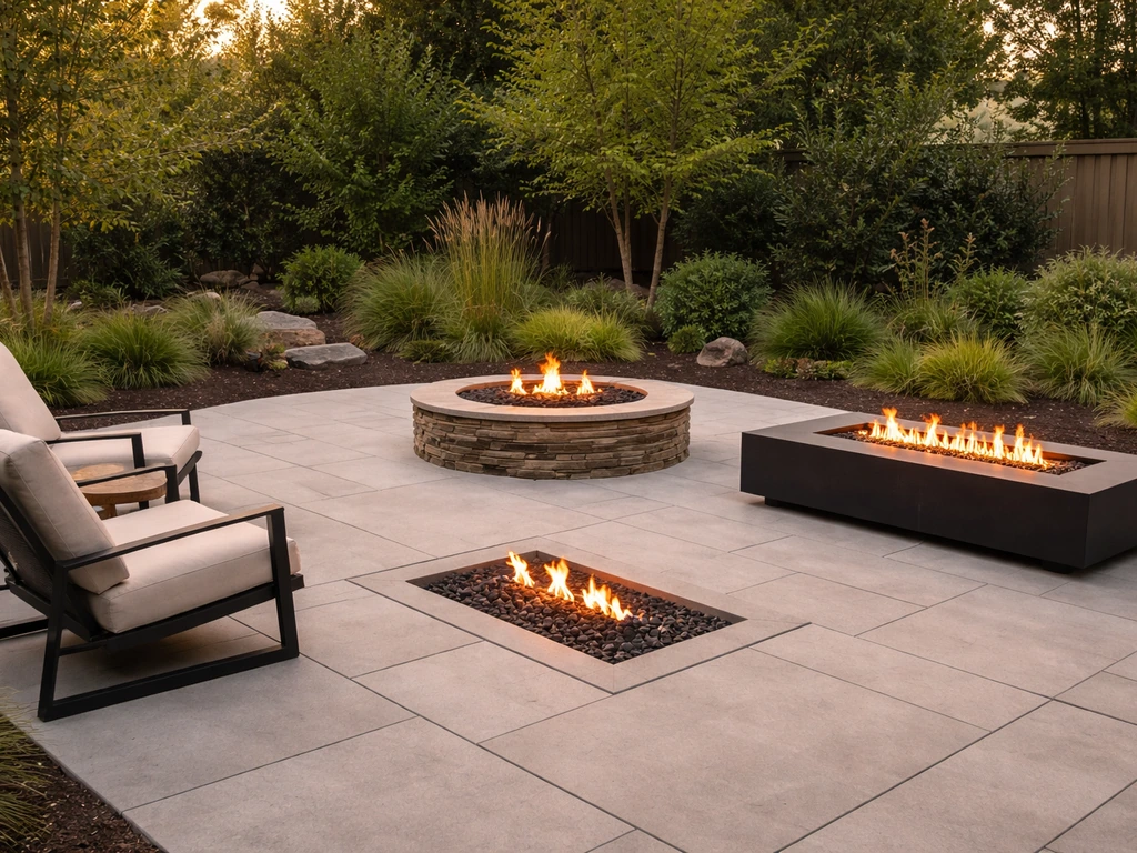 how to make a fire pit patio