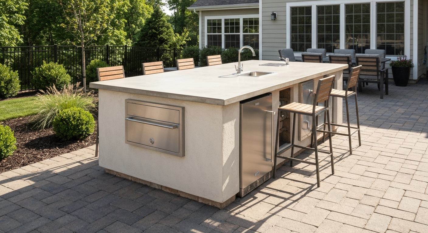 How to Build an Outdoor Patio Kitchen: Complete DIY Guide