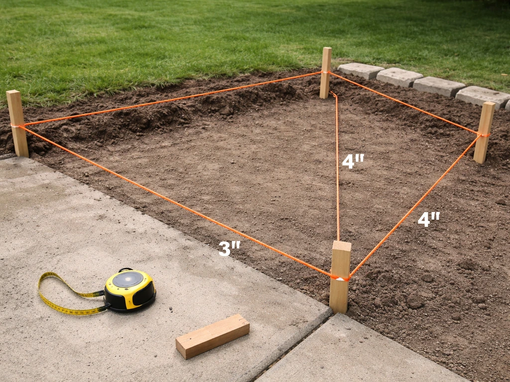 How to Square a Patio: Step by Step DIY Layout Guide