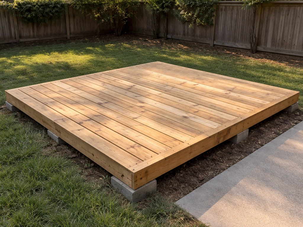 how to build a patio deck out of pallets