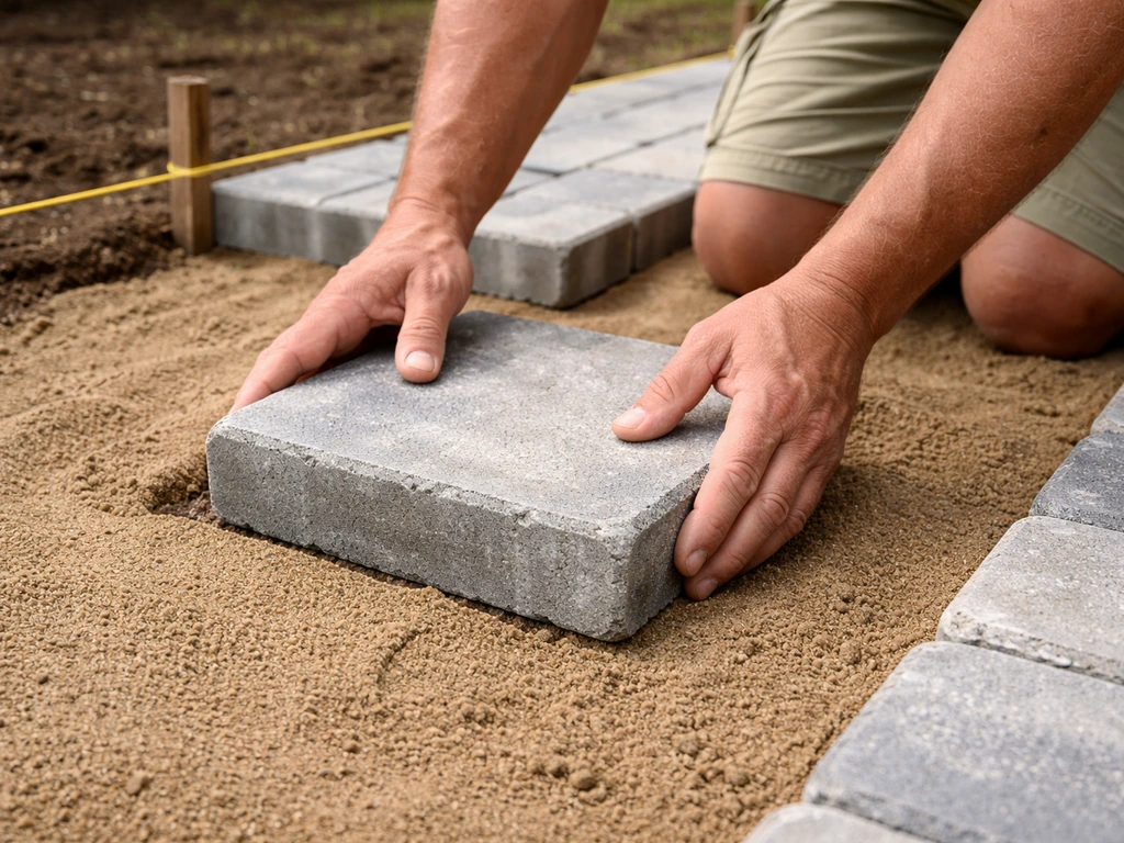 how to build a patio with fire pit